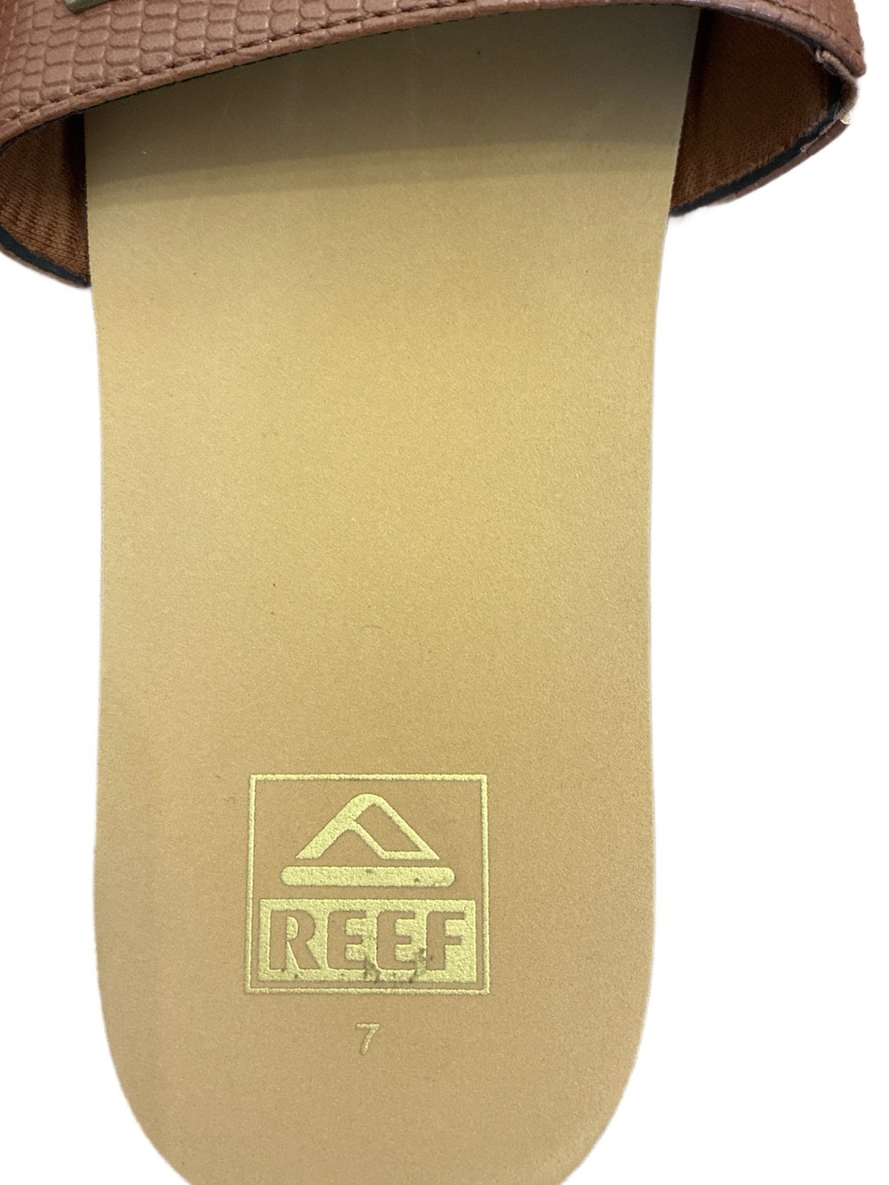 Reef Bliss Nights slide in Brown Size 7 - Picture 5 of 5